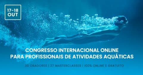 Congresso Internacional Online para Profissionais de Atividades Aquáticas